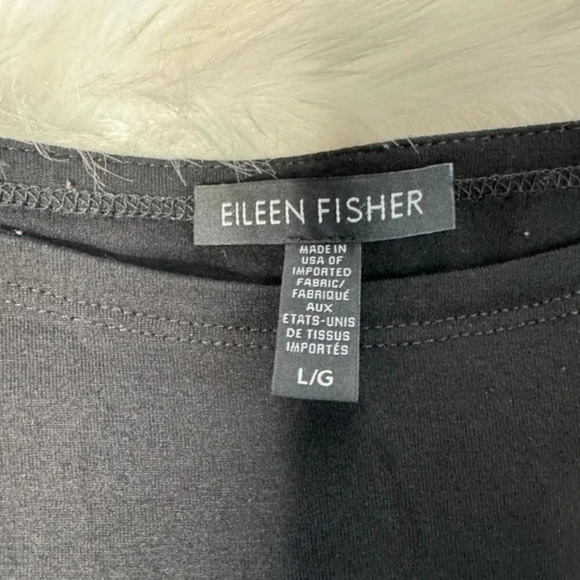 Eileen Fisher Black Dress with Pockets - Picture 5 of 6